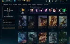 Ouro 4 com 45 Champs e 12 Skins ( MAIN ADC )