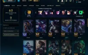Ouro 4 com 45 Champs e 12 Skins ( MAIN ADC )