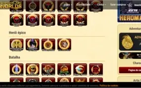 Conta AQW com mais de 2000 itens no bank. 9 anos de conta