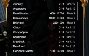 Conta AQW com mais de 2000 itens no bank. 9 anos de conta
