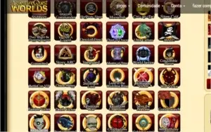 Conta AQW com mais de 2000 itens no bank. 9 anos de conta