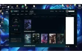 Conta lol Platina IV lvl 54, 36 campeões