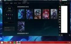 Conta lol Platina IV lvl 54, 36 campeões
