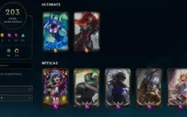 Conta Com 5 Anos, 203 Skins, Level 296 E Gold 4