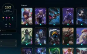 Conta Com 5 Anos, 203 Skins, Level 296 E Gold 4