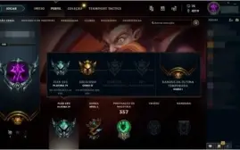 CONTA  - GOLD II - PLATINA IV (FLEX) - 52 SKINS - 133 CHAMP