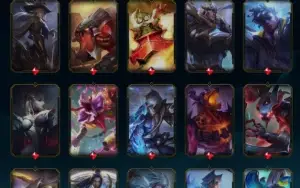 Conta LOL, MMR Gold, 163 Skins (Mid/Jungle/Top), All champs