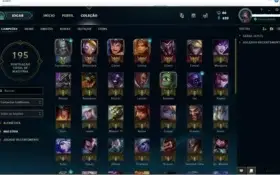Vendo conta smurf borda de platina sem ter feito a md10