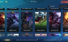 Conta de WildRift Main ADC e muitas Skins