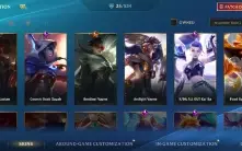 Conta de WildRift Main ADC e muitas Skins