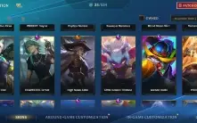 Conta de WildRift Main ADC e muitas Skins