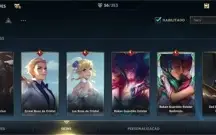 WILD RIFT MESTRE 56 SKINS; {6 LENDÁRIAS}; LENDA ARAM