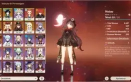 Conta Genshin Impact, 8 Personagens 5* + 3 Armas 5*