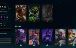 CONTA LOL- LVL 88 - 159 Champions - 118 Skins - FULL ACESSO