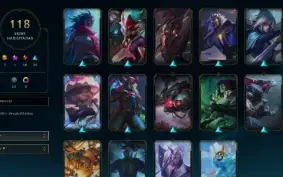 CONTA LOL- LVL 88 - 159 Champions - 118 Skins - FULL ACESSO