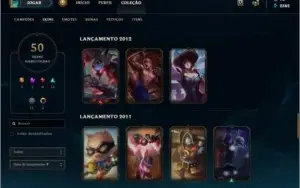 ACC Diamante MUITAS SKINS E CAMPEOES!!ICONES DA SEASON 4 E 5