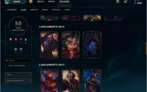 ACC Diamante MUITAS SKINS E CAMPEOES!!ICONES DA SEASON 4 E 5