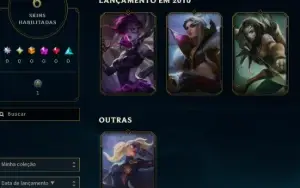 Ferro, Lvl 30, Upada Na Mão, 6 Skins! 50 Campeões, Honra 4
