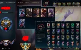 RECOMPENSA CHALLENGER S5, S6, S7, S8. 200+ SKINS, FULL CHAMP