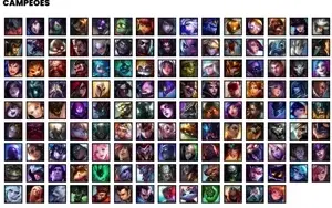 Conta platina 3 com 133 Champs e 58 Skins