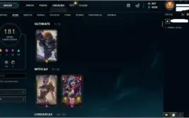 Conta LOL Ex-diamante 4