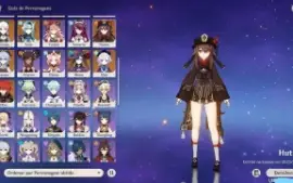 Conta Genshin Ar58 S/Vínculo, 11 Per. 5*, 6 Armas 5* Upada