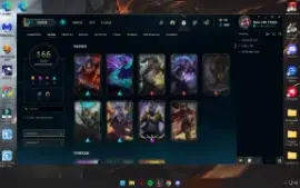 vendo conta de lol lvl 326