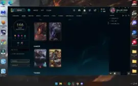 vendo conta de lol lvl 326