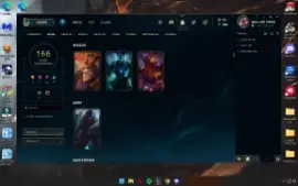 vendo conta de lol lvl 326