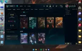 vendo conta de lol lvl 326