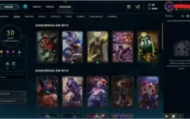 Conta de League of Legends D4 / 48 champs // 30skins