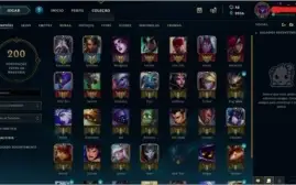 Conta de League of Legends D4 / 48 champs // 30skins