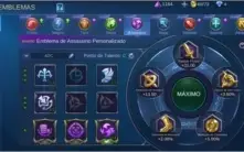 CONTA MOBILE LEGENDS - LENDA 5 - 52 SKINS - 60 HEROIS
