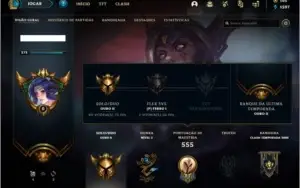Conta ouro 2 com 89 skins e 139 champs
