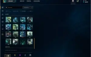 Conta Full Champ, 122 Skins