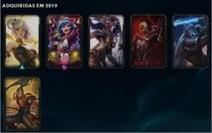 SMURF - LV 34, 7 SKINS, 23 CAMPEÕES, 3804 ESSÊNCIA LARANJA