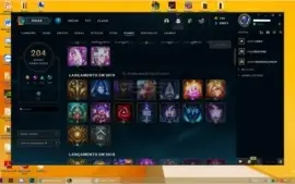 Conta de LOL 2012