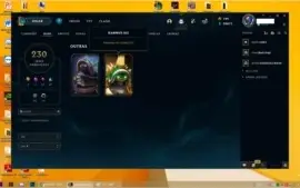 Conta de LOL 2012