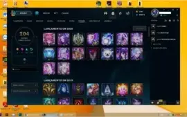 Conta de LOL 2012