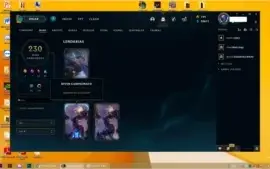 Conta de LOL 2012