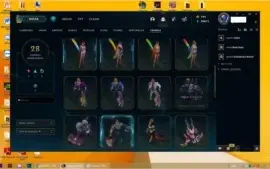 Conta de LOL 2012