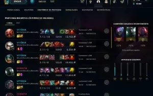 Conta NFA: 65 dias parada + não ranqueada + 128 skins