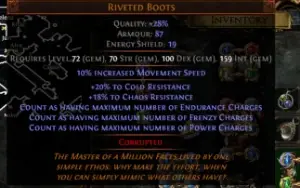 POE Level 94 + Full Build + 2 Premium stash (Necro)