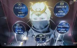 Conta Warframe Nv3 lendário
