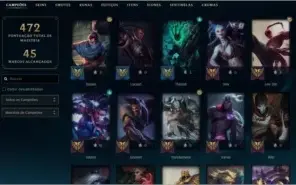 CONTA LEAGUE OF LEGENDS SINCE S2 // 157 SKINS (PROMOÇÃO)
