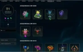 CONTA LEAGUE OF LEGENDS SINCE S2 // 157 SKINS (PROMOÇÃO)