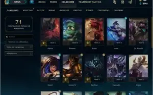 (LAS) Conta diamante 3 76% wr 26 campeões
