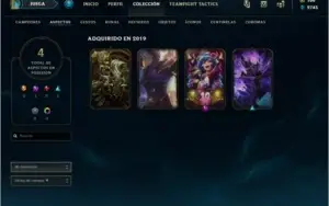 (LAS) Conta diamante 3 76% wr 26 campeões
