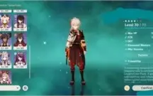 ✨CONTA GENSHIN IMPACT AR 49 COM KAZUHA,RAIDEN+ARCO DE AMOS✨