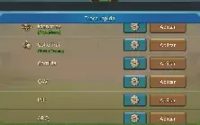 1M+ T4, 390M+ poder, vai até K1343, 20 heróis no máx.